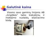 Įmonės pristatymas: popieriaus fabrikas AB "Grigiškės" 12 puslapis