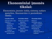 Įmonės tikslų sistema 9 puslapis