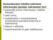 Informacijos ir komunikacijos valdymas 19 puslapis