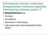 Informacinių sistemų poveikis organizacijos vidinei veiklai 5 puslapis
