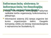 Informacinių sistemų poveikis organizacijos vidinei veiklai 6 puslapis