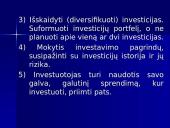 Investavimo sprendimo procesas 5 puslapis