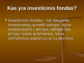 Kas yra investicinis fondas? 2 puslapis