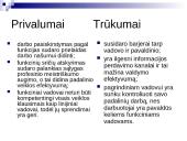 Įstaigos valdymas ir struktūra 8 puslapis