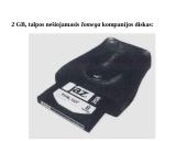 Išorinės atminties įrenginiai 16 puslapis