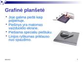 Įvesties ir išvesties įrenginiai 7 puslapis