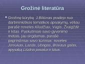 Jono Biliūno kūrybos bruožai ir gyvenimas 9 puslapis