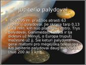Jupiteris. Jupiterio tyrinėjimai 11 puslapis