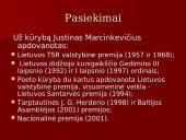 Justino Marcinkevičiaus biografija ir pasiekimai 4 puslapis