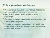 Kapitalo rinkos ir portfelio diversifikavimo teorijos 7 puslapis