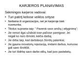 Karjeros planavimo žingsniai 9 puslapis