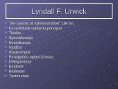 Klasikinės organizacijos teorijos mokykla: H. Fayol vadybos principai 15 puslapis