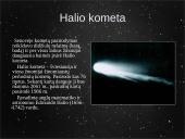 Kometos - jų skirstymas, sandara ir stebėjimas 9 puslapis