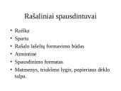 Kompiuterio įvesties ir išvesties priemonės 8 puslapis