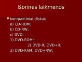 Kompiuterio techninė įranga ir sandara 20 puslapis