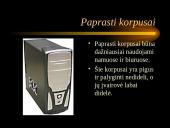 Kompiuterio sandara ir pagrindinės kompiuterio dalys 11 puslapis