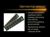 Kompiuterio sandara ir pagrindinės kompiuterio dalys 6 puslapis