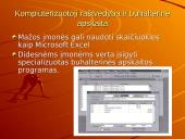 Kompiuteris kiekvieno iš mūsų kasdieniniame gyvenime 3 puslapis