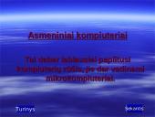 Kompiuterių raida bei tipai 14 puslapis