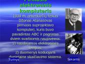 Kompiuterių raida bei tipai 10 puslapis