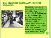 Kompiuterių raidos istorija ir kartos 11 puslapis