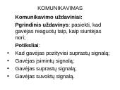 Komunikacija: klausymas ir kalbėjimas 8 puslapis
