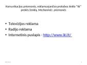 Komunikacijos priemonių panaudojimas reklamuojant prekės ženklą: prekybos tinklas "Iki" 9 puslapis
