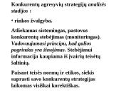 Konkurencijos agresyvumo analizė 6 puslapis