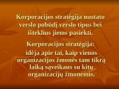 Korporacijos, kaip inovacinio organizacinio darinio, savybės