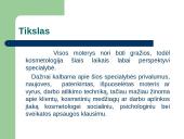 Kosmetologo darbo aplinkos sąlygos ir jų poveikis sveikatai 2 puslapis