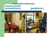 Kosmetologo darbo aplinkos sąlygos ir jų poveikis sveikatai 12 puslapis