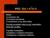 Kvadratinė funkcija ir formulė 5 puslapis