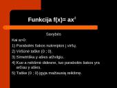 Kvadratinė funkcija ir formulė 9 puslapis