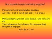 Kvadratinių nelygybių sprendimas 3 puslapis