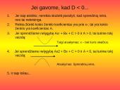 Kvadratinių nelygybių sprendimas 8 puslapis