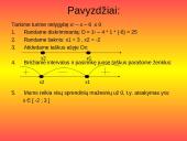 Kvadratinių nelygybių sprendimas 9 puslapis