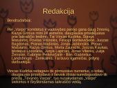 Lietuviškasis laikraštis "Varpas" 3 puslapis