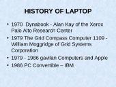 History and types of laptops 3 puslapis