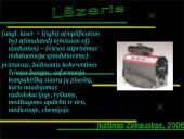 Lazeriai ir lazerių veikimas 2 puslapis