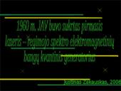 Lazeriai ir lazerių veikimas 4 puslapis