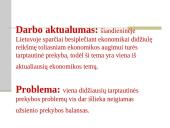 Lietuvos importo ir eksporto ekonominis vertinimas 2 puslapis