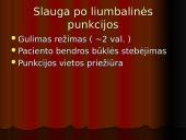 Liumbalinio ir epidūrinio tarpo punkcija 9 puslapis