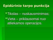 Liumbalinio ir epidūrinio tarpo punkcija 10 puslapis
