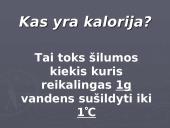 Maisto medžiagų kaloringumas 5 puslapis