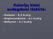Maisto medžiagų kaloringumas 6 puslapis