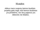 Mano šeimos biudžetas - projektas 13 puslapis