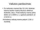 Mano šeimos biudžetas - projektas 10 puslapis