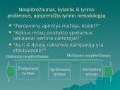 Marketingo tyrimų procesas 11 puslapis