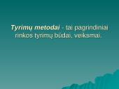 Marketingo tyrimų procesas 6 puslapis