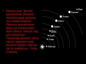 Marsas bei jo charakteristika 2 puslapis